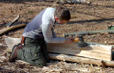 Woodlore's Camp Craft course