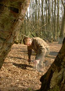 Darren Bates of the Woodlore Team