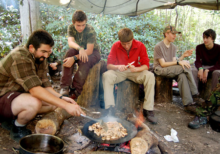 Lunch on the Junior course