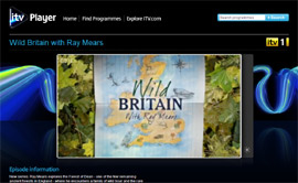 Ray Mears on ITV Player