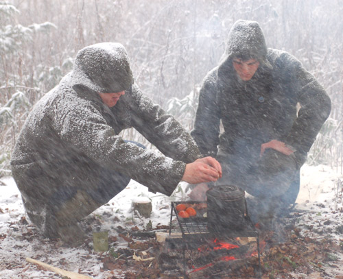 Ray Mears Griddle Test