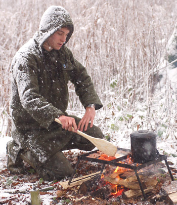 Ray Mears Griddle Test
