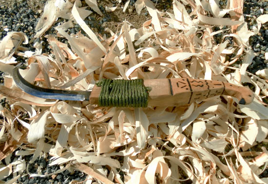 Rogelio Lora's Large Crooked Knife