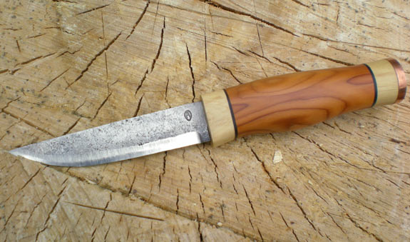David's hand-finished Julius Pettersson knife