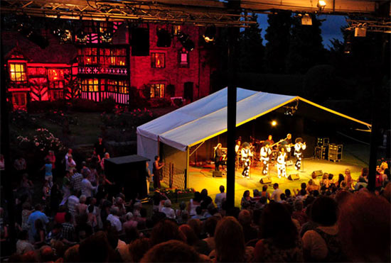 Gawsworth Hall's Open Air Theatre