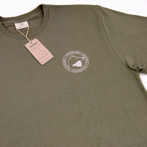 Woodlore's Organic Cotton T-Shirt, as featured in our Summer Sale (also available in Black or Navy)