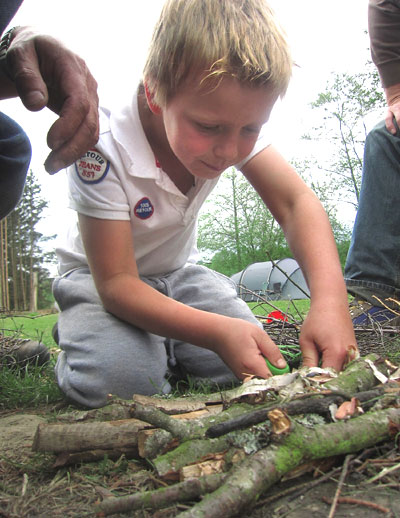 Bart Leender's Father and Son Bushcraft Weekend