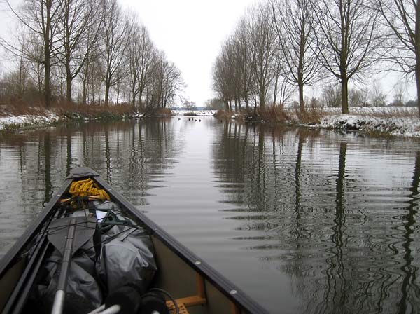 A Canoe Trip in the Snow