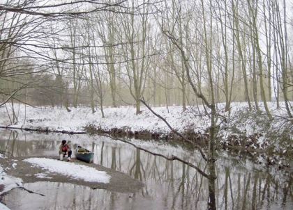A Canoe Trip in the Snow