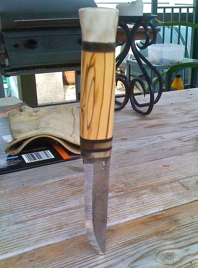 The finished article