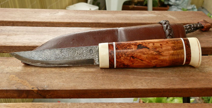 Chris' finished knife