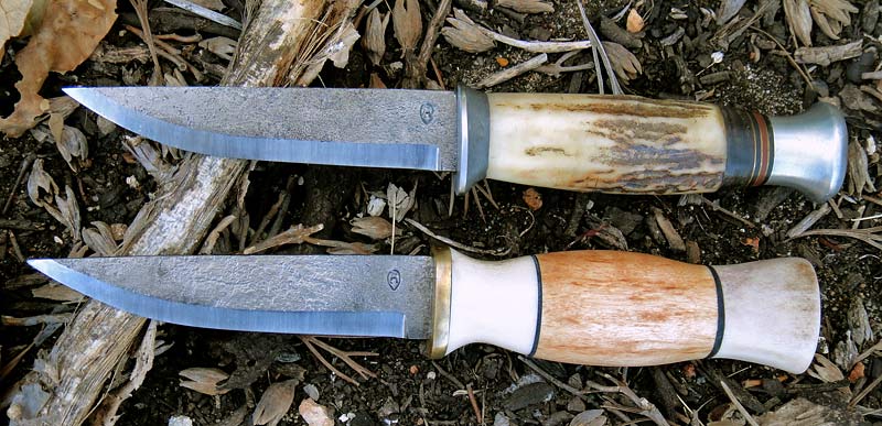 A fine-looking pair of hand-finished knives