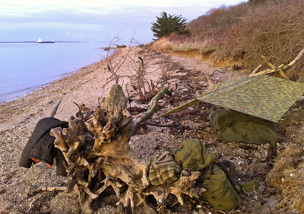 Wayne's home for the night