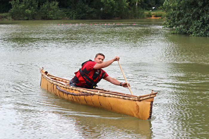 Birch Bark Canoe Building with Ray Mears and Pinock Smith – Day 7 (Part 2)
