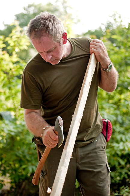 Birch Bark Canoe Building with Ray Mears and Pinock Smith - Day 4