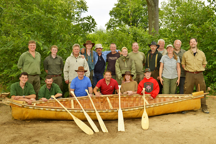 Birch Bark Canoe Building with Ray Mears and Pinock Smith