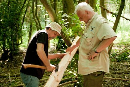 Birch Bark Canoe Building with Ray Mears and Pinock Smith