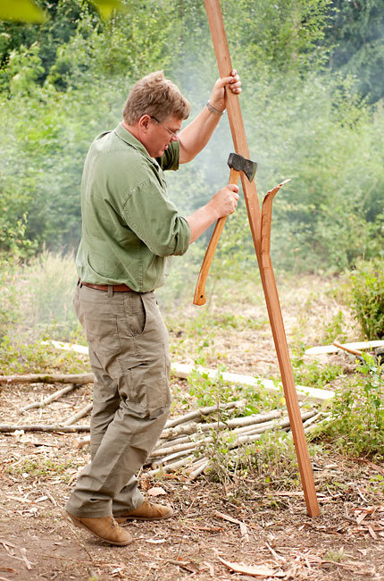 Birch Bark Canoe Building with Ray Mears and Pinock Smith – Day 7