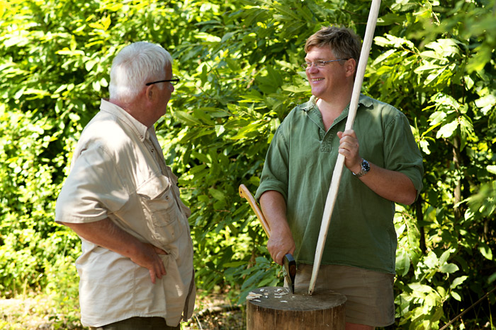 Birch Bark Canoe Building with Ray Mears and Pinock Smith