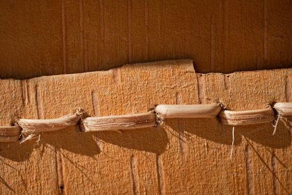 Birch Bark Canoe Building with Ray Mears and Pinock Smith - Day 5