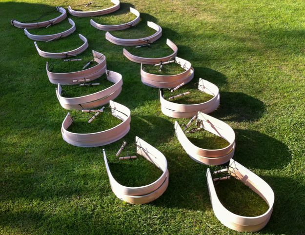 Tim Farrington's birch bark canoe