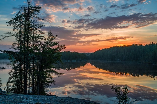 A stunning landscape in Canada