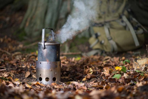 Littlbug Junior stove in use