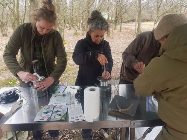 Stripping, cleaning, repairing and re-building lanterns